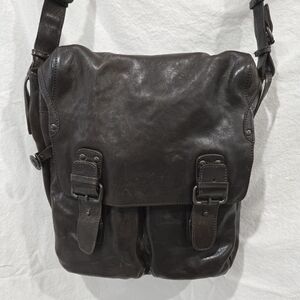 Aunts And Uncles Leather Crossbody Bag Very Good Condition